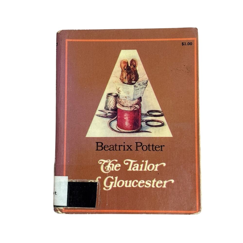Vtg 1973 Beatrix Potter the Tale of Gloucester softcover library copy